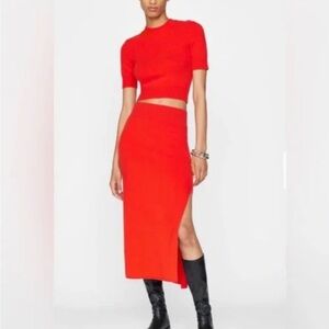 House of Harlow 1960 Red Skirt